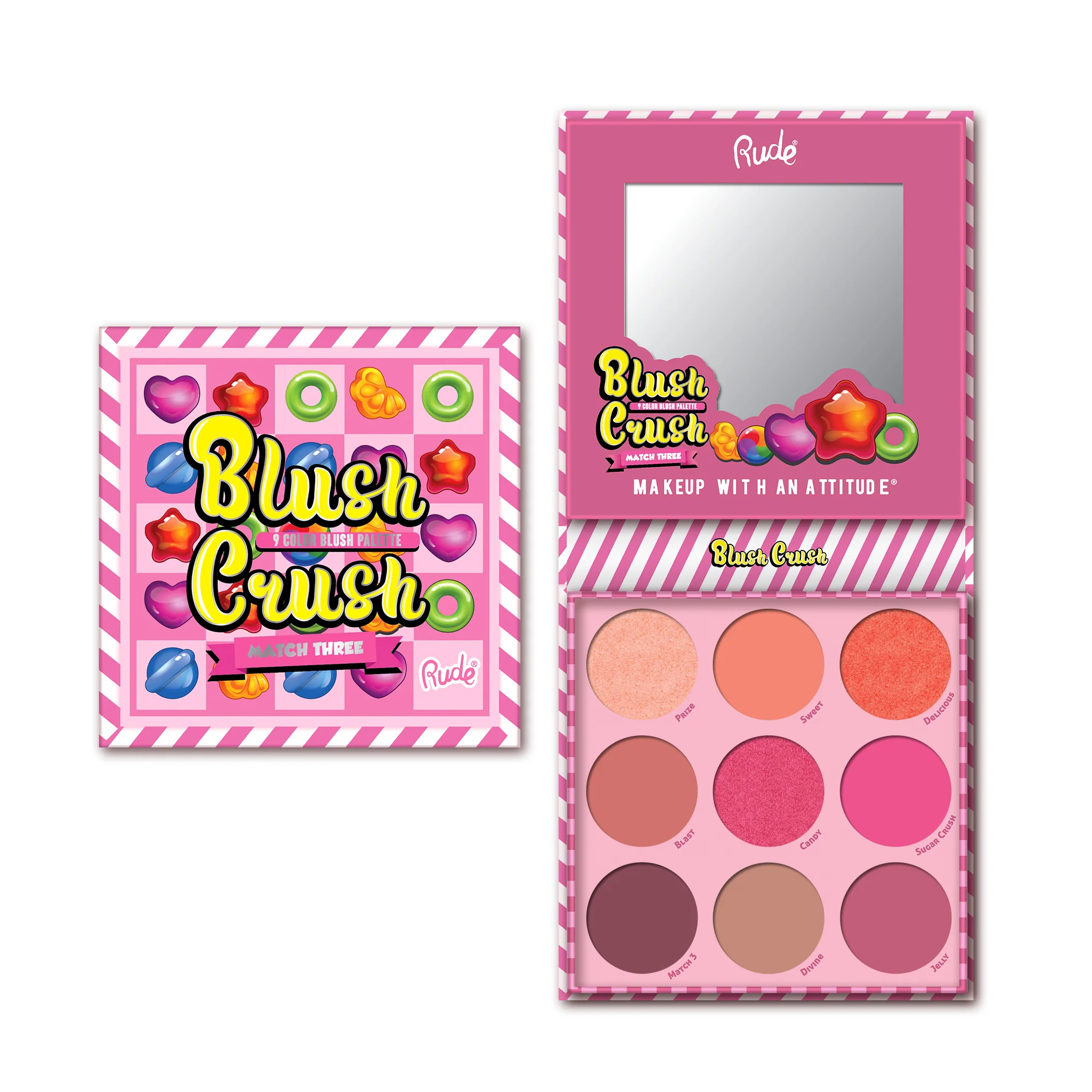 Blush Crush 9 Color Blush Palette - Match Three - Image 5