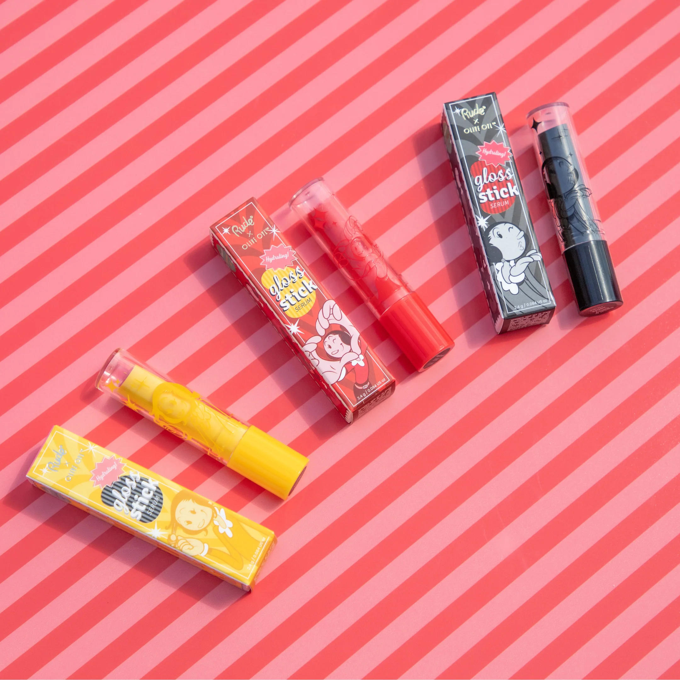 Olive Oyl Gloss Stick Serum - 3 Piece Set - Image 6