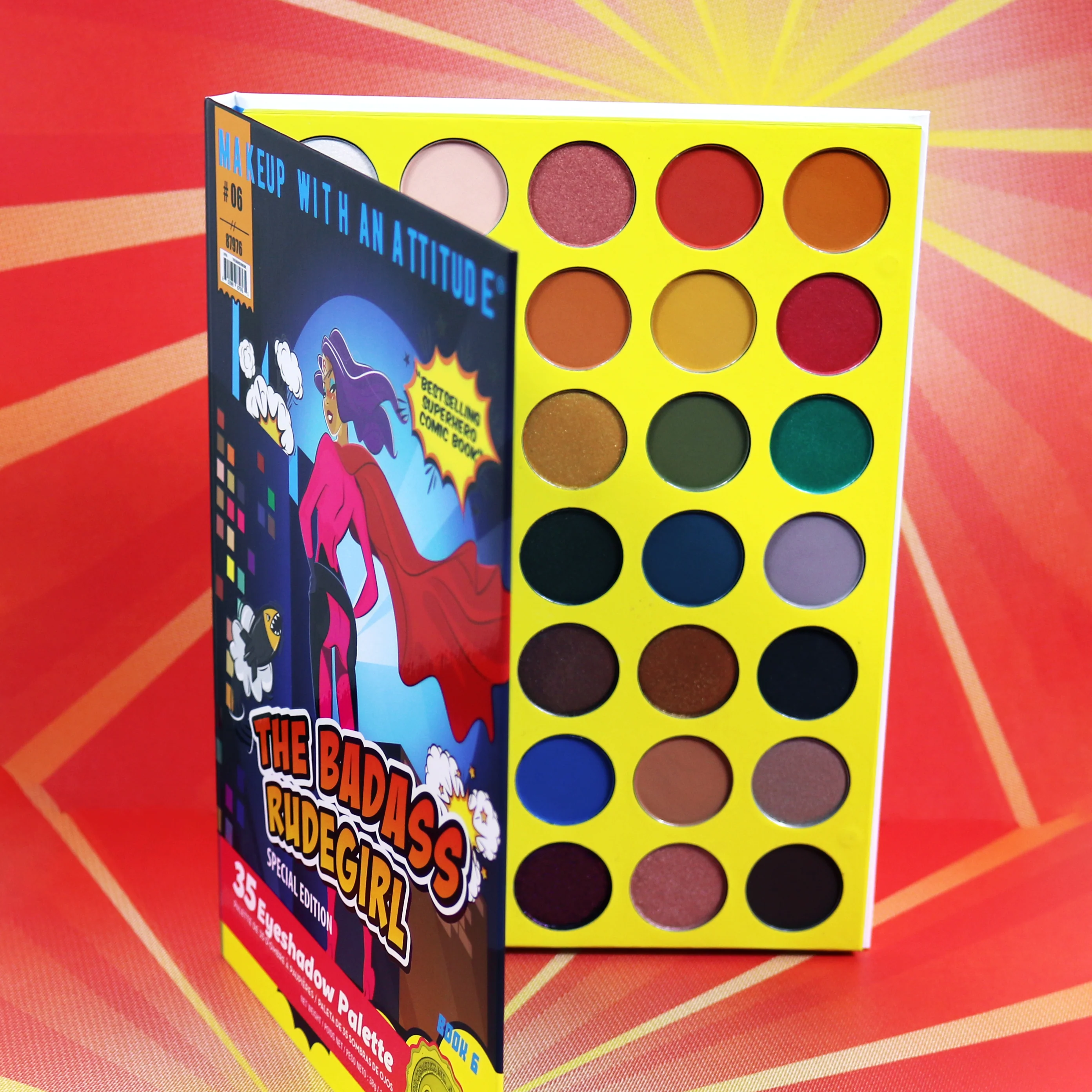 The Badass Rudegirl 35 Eyeshadow Palette - Book 6 - Image 3