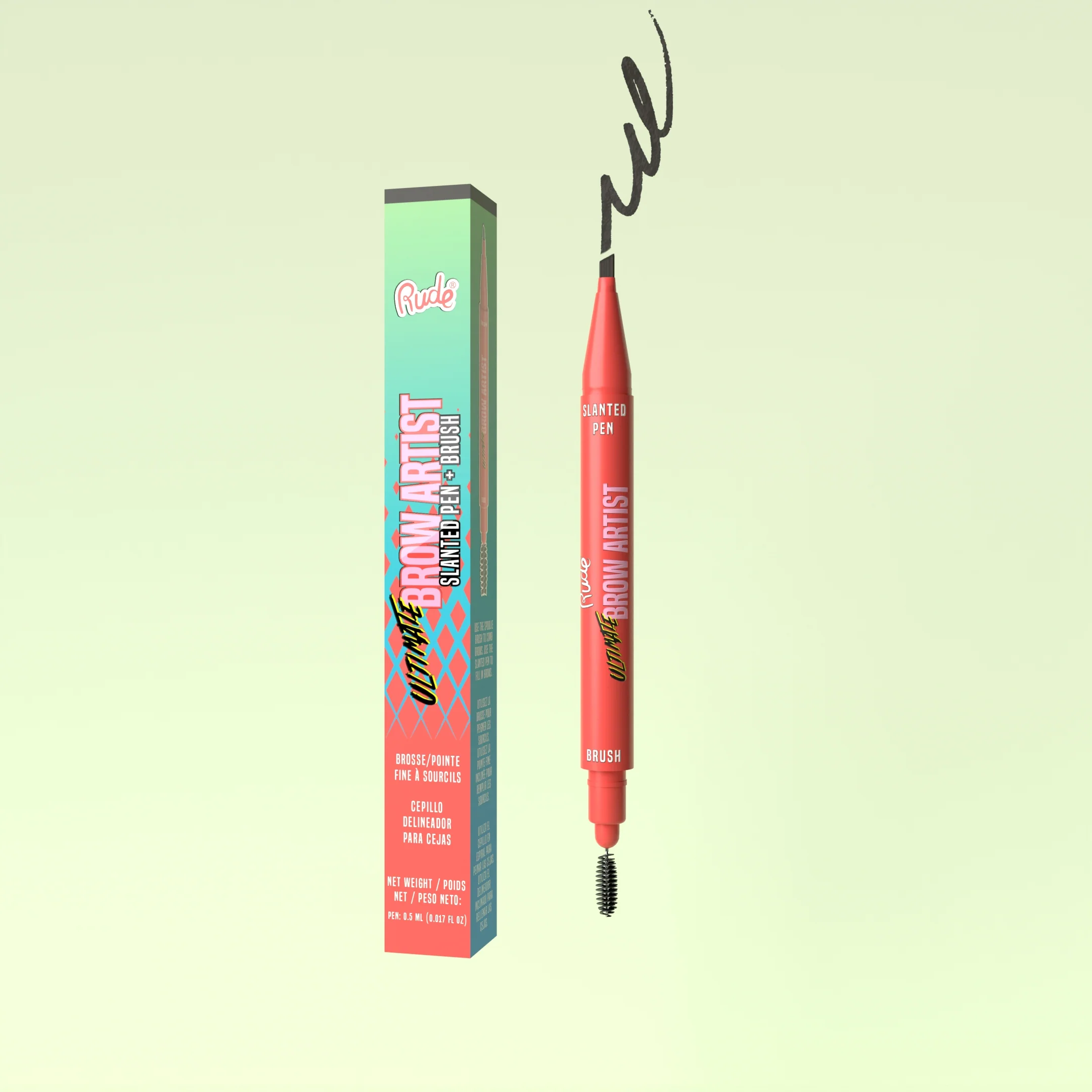 Ultimate Brow Artist Slanted Pen And Brush Display Set - Image 2