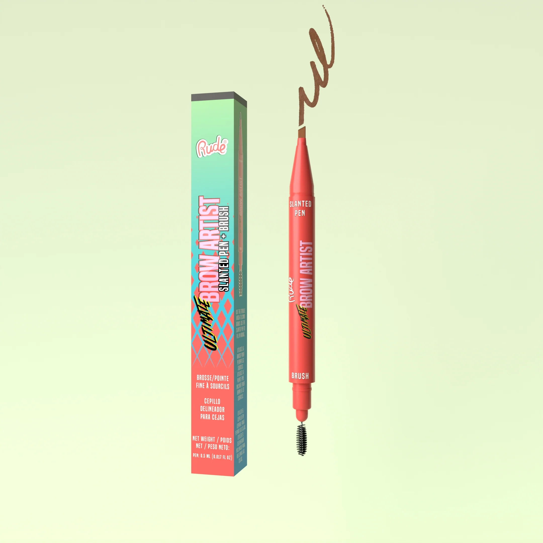 Ultimate Brow Artist Slanted Pen And Brush Display Set - Image 3