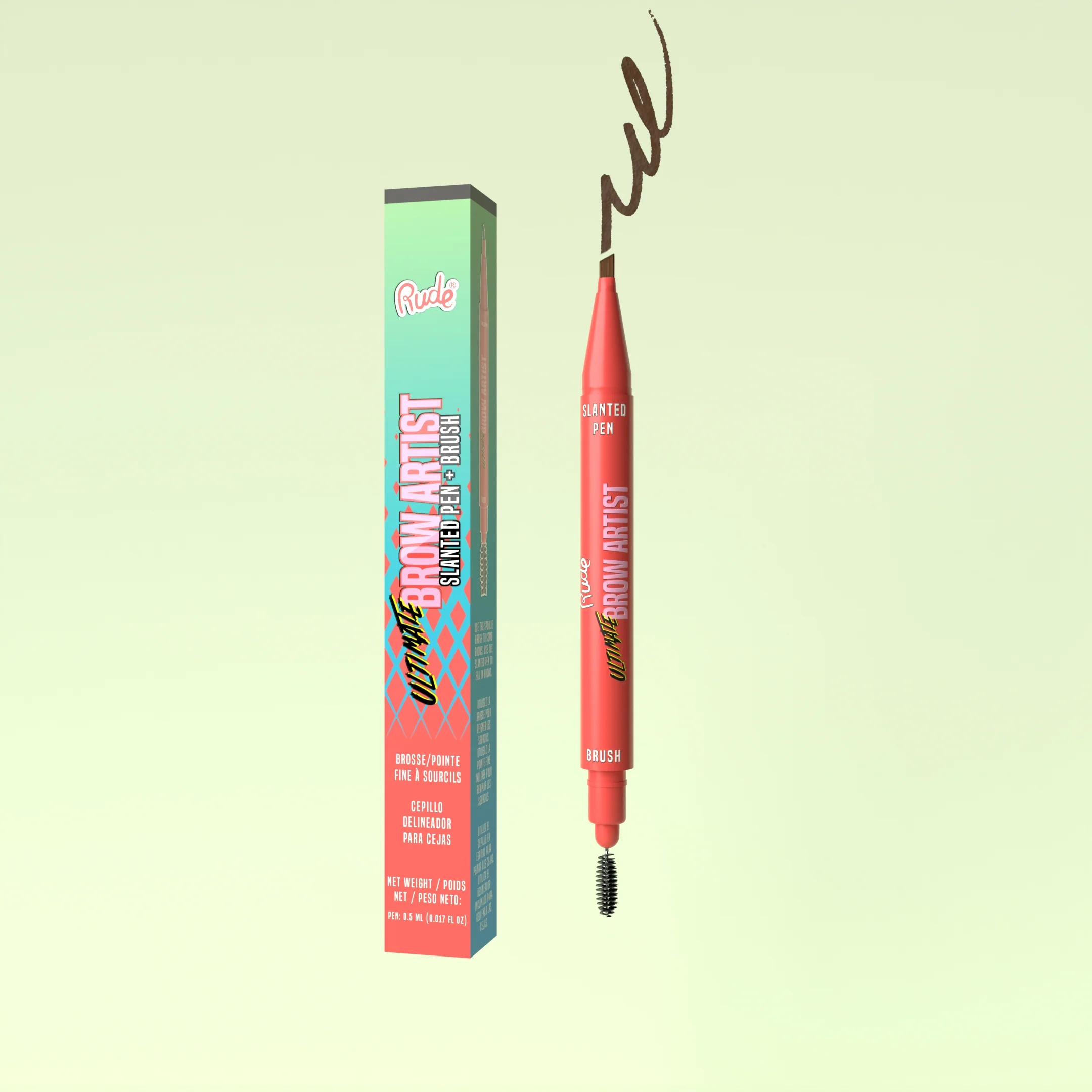 Ultimate Brow Artist Slanted Pen And Brush Display Set - Image 4