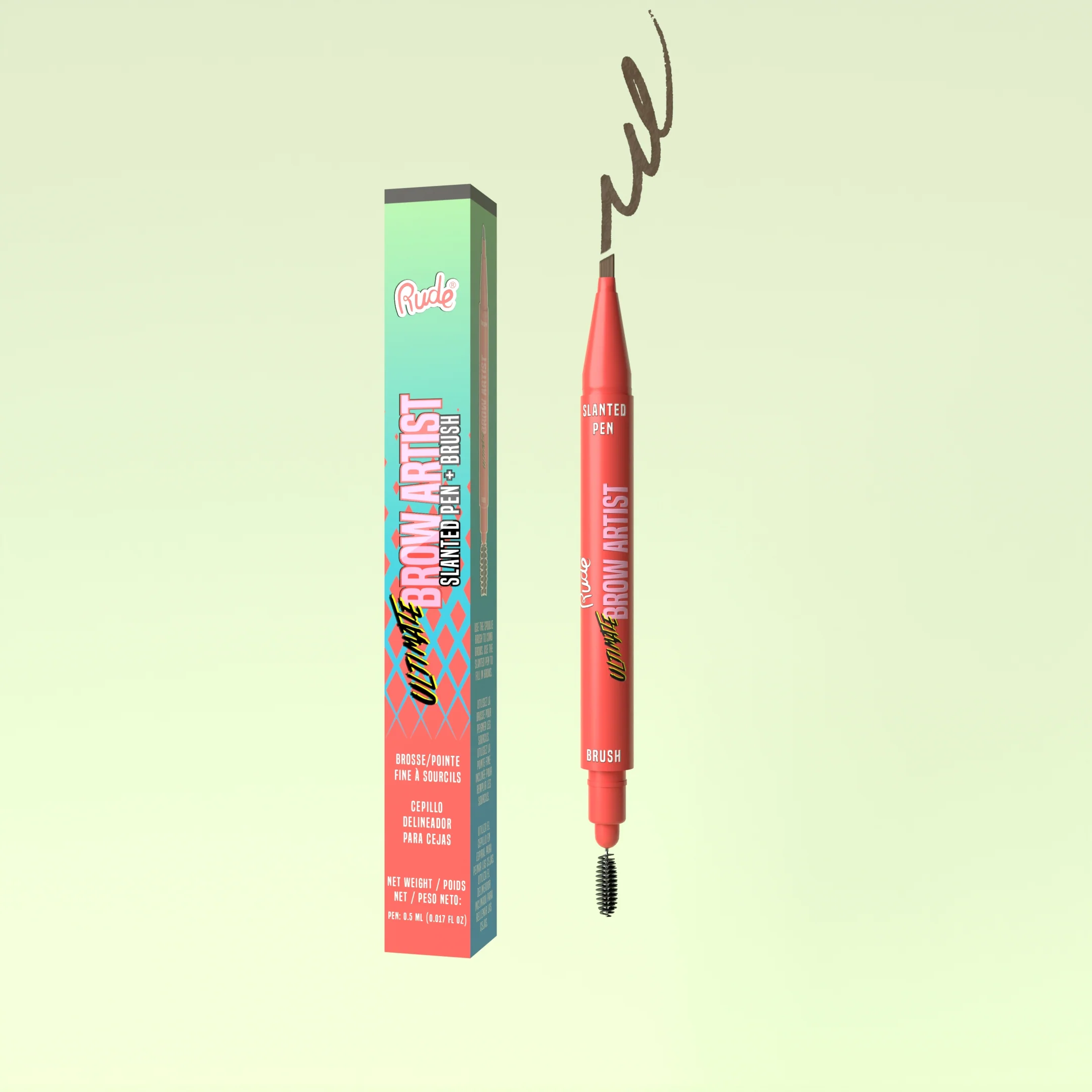 Ultimate Brow Artist Slanted Pen And Brush Display Set - Image 5